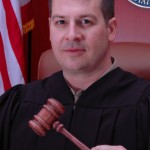 Judge holding gavel